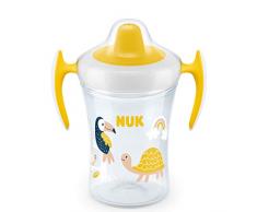 NUK Tasse Trainer Antifuites Bec Verseur Souple + 6 Mois sans BPA Toucan 230 ml