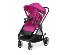 CYBEX Gold Poussette Iris M-Air, Garde-Corps Inclus, De 6 Mois jusquà 17 kg (4 Ans Environ), Passion Pink