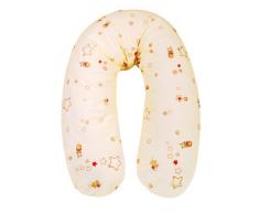 Julius Zöllner 4610010051 - Coussin dallaitement Banane - Motif étoile - env. 190 cm