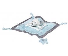 Sauthon Luluchéri Doudou Plat Bleu