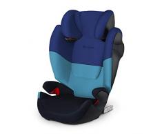 CYBEX Silver Siège Auto Solution M-Fix, Adapté aux Voitures Avec ou Sans Isofix, Groupe 2/3 (15-36 kg), De 3 Ans à 12 Ans Environ, Blue Moon