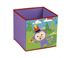 FISHER PRICE FP10182 Boite de rangement Fisher Price Singe 31x31x31cm