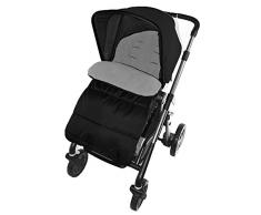 Chancelière/Cosy orteils Compatible avec Joie Mirus Scenic Poussette Dauphin Gris