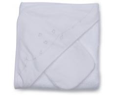 Petit Bateau Pascalcoff - Couverture - Mixte Bébé - Ecume - Taille Unique