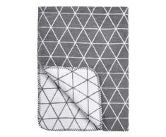 Meyco 1531022 TRIANGLE Couverture pour bébé Gris 75 x 100 cm