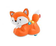 Fisher-Price Je Progresse avec Renardoux, jouet bébé lumières, sons et chansons uniquement, rampe et tourne sur lui-même, 6 mois et plus, GFY37