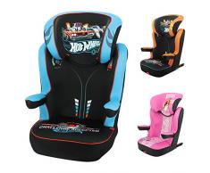 Nania Siège Auto Rehausseur Rway Easyfix Groupe 2/3 Protection Latérale Fabriqué en France Hotwheels Bleu 15-36 kg