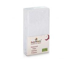 Dudu N pour lit de voyage en tissu Coton imperméable Alèse Drap housse, 65 cm x 65 cm