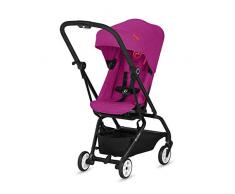 CYBEX Gold Poussette Eezy S Twist, Siège Rotatif 360°, Ultra-Compacte, De la Naissance à 4 Ans Environ (Jusqu’à 17 kg), Passion Pink