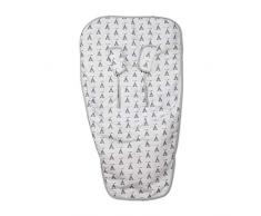 babyline tepee – matelas pour chaise, Unisexe, Couleur Gris