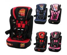 Nania Siège Auto Imax Groupe 1/2/3 9-36 kg avec Protection Latérale/Têtière Réglable Cars 1 Unité