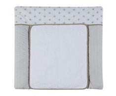Schardt Matelas à langer avec housse en tissu éponge amovible, 80 x 75 cm.