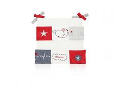 pirulos Hello Dream – Peintures murales Berceau, Blanc et Rouge