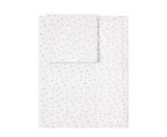 BABY Clic b4030601 – Parure de lit pour berceau, Unisexe, Blanc