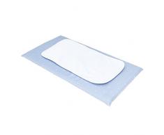 cambrass Matelas à Langer Mousse + Taie Be Origami Bleu 44 x 78 cm