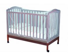 ITALBABY 020.7050 Moustiquaire pour Berceau, universel, White