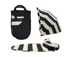 VITAL INNOVATION Couverture Pack Couleur Vogue pour Nacelle Oyster Noir et Blanc