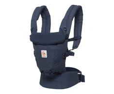 Ergobaby Porte Bébé Ergonomique et Physiologique pour Nouveau-né, Adapt 3-Position Midnight Blue
