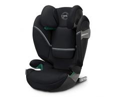 CYBEX Gold Siège Auto Solution S-Fix, Adapté aux Voitures Avec ou Sans Isofix, Groupes 2/3 (15-36 kg), De 3 Ans à 12 Ans environ, Deep Black