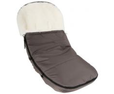 Kaiser Chancelière en Peau Blanche pour Bugaboo - Caméléon 3 Buffalo et Joolz - Blanc/Anthracite