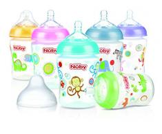 Nûby 011926 Biberon large Polypropylène Multicolore 270 ml
