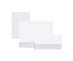 Cambrass Jeu 3 Pièces Parure de Lit Star Bleu 100 X 165 cm