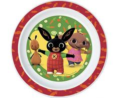 Bing Assiette plate pour enfant au micro-ondes