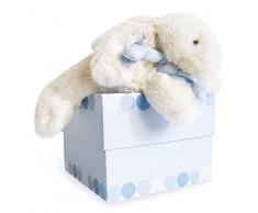 Doudou et Compagnie Lapin Bonbon Petit Modele - Bleu