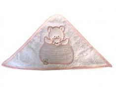 Duffi 5550-06 Baby Maxi drap de bain brodé 100% coton 100 x 100 cm