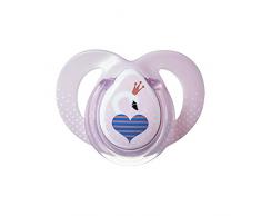 Tommee Tippee Sucette Moda, Tétine Réversible, Orthodontique, 6-18 mois (Couleur Aléatoires)