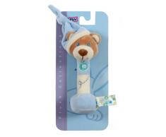 Gipsy Hochet Pomme - Ours - Bleu - 17 cm