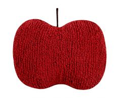 Happy Decor Kids hdk-cu-ap-re Coussin lavable Apple, rouge, 45 x 45 cm