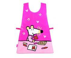 Mimi la souris Tablier Double Toile Cirée Rose