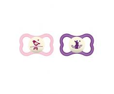 Tétine en silicone MAM - 68299511 - « Air Night » (Design assorti)
