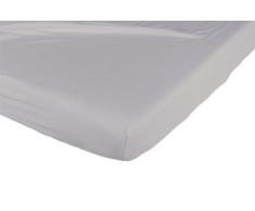 Candide Drap Housse Jersey Coton 60 x 120 cm Gris