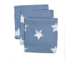 Briljant baby HYDRMOND 3X ROBIN 26R Gant de toilette pour bébé Bleu