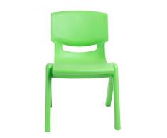 Bieco Chaise Vert 53 x 33 x 28 cm