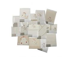 Bed-e-Byes Zippy Zebra 117 x 137 cm Ruban pièce dans une boîte avec rideaux TOG