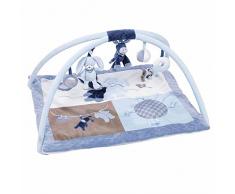 Nattou Tapis dÉveil avec Arche de Jeu, Alex et Bibou, 74 x 68 x 25 cm, Bleu