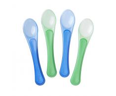 Tommee Tippee 43335872 Set de 4 Cuillères dApprentissage 6 Mois+
