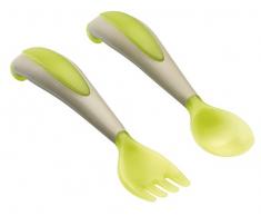 THERMOBABY 2 Couverts Ergonomiques Vert