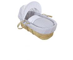 Clair de Lune dorge bébé couffin Palme (Gris)