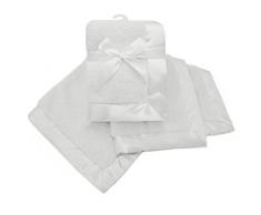 American Baby Company Sherpa Couverture pour bébé Blanc