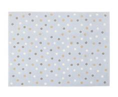 Tapis bleu pour chambre denfant Multi-Dots Lorena Canals