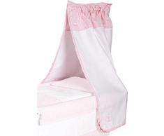 babyline Série 35 – baldaquin Mini berceau de bois de ciseaux, Unisexe
