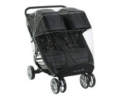 Baby Jogger Protection Pluie Habillage Pluie pour Poussette pour City Elite 2/City Mini 2/3 Roues/City Mini Gt2/Protège Contre la Pluie la Neige/le Vent