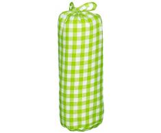 Taftan Drap Housse Gros carreaux vert anis (60 x 120 cm) - Vert