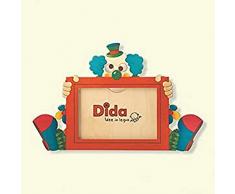 Dida - Cadre Photo Bois Enfant - Clown - Cadre pour Photo Horizontale