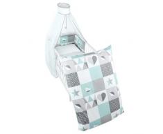 Roba Baumann Parure de Lit bébé Menthe 4 Pièces