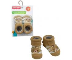 FISHER PRICE Chaussette pour Bébé Motif Ours de 0 à 6 Mois